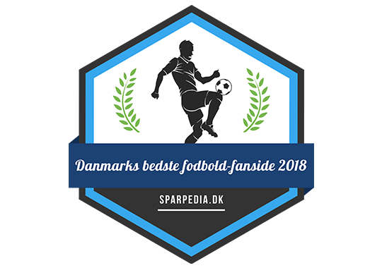 Banner für Danmarks bedste fodbold-fanside 2018