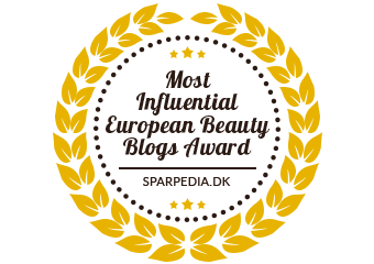 Banners for Most Influential European Beauty Blogs Award
