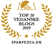 Banner für Top20 Veganske Blogs 2019