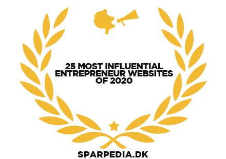 Banners for 25 Most Influential Entrepreneur Websites of 2020