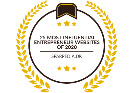 Banners for 25 Most Influential Entrepreneur Websites of 2020