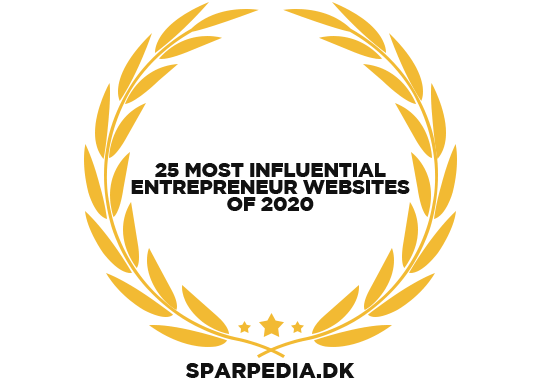 Banners for 25 Most Influential Entrepreneur Websites of 2020