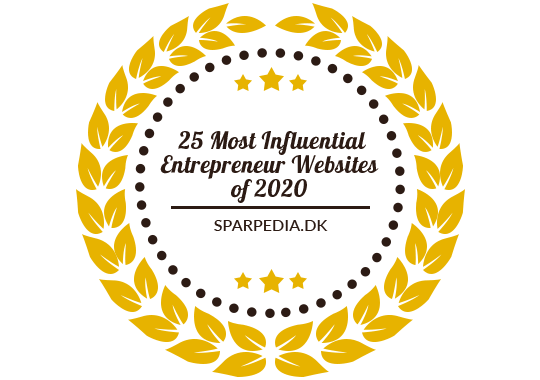 Banners for 25 Most Influential Entrepreneur Websites of 2020