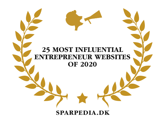 Banners for 25 Most Influential Entrepreneur Websites of 2020